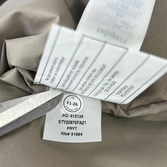 Patagonia Lightweight Radalie Bomber Jacket Style 20970 Furry Taupe Size Small - Picture 9 of 10